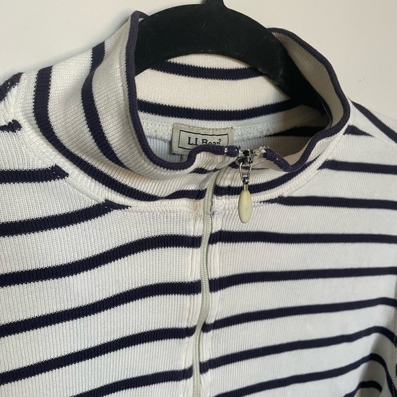 LLBean Knit 1/4 zip - Picture 8 of 12